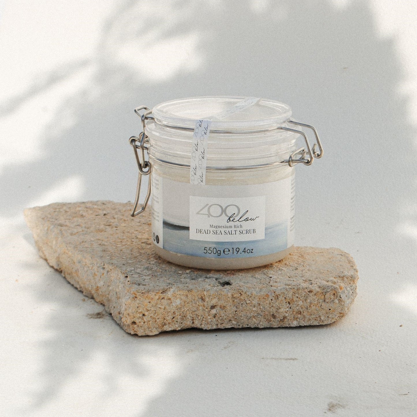 Dead Sea Salt Scrub with Lemongrass Oil