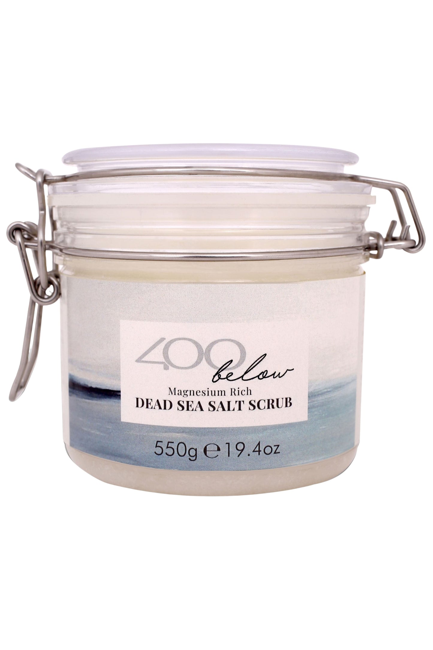 Dead Sea Salt Scrub with Lemongrass Oil