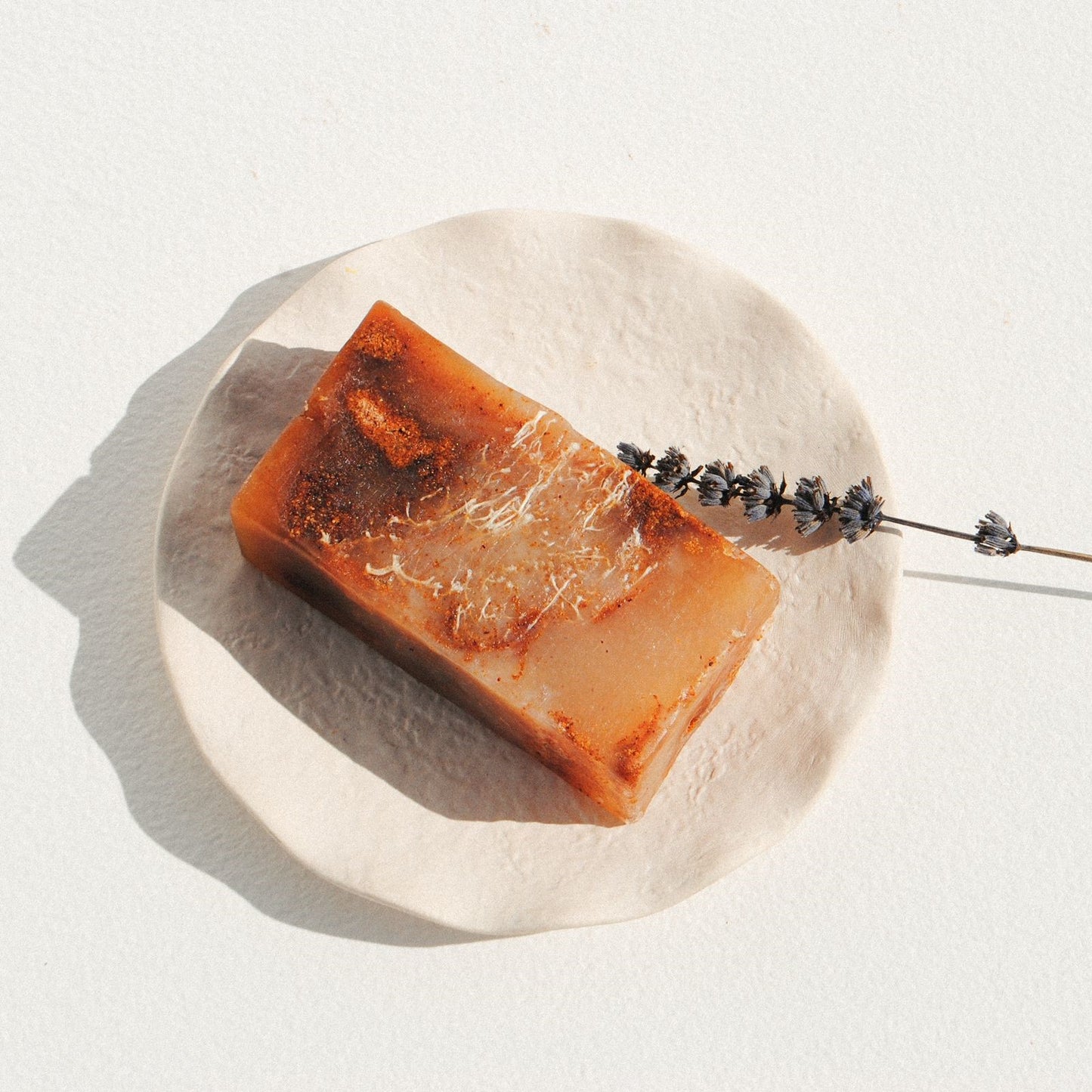 Dead Sea Mineral Scrub Soap with Loofah-Rose & Oud